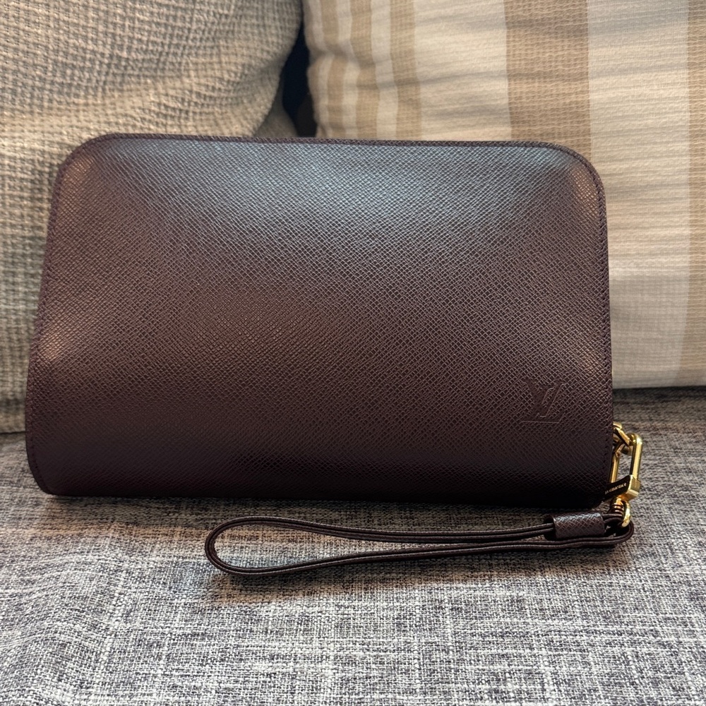 Louis Vuitton Burgundy Women’s Clutch